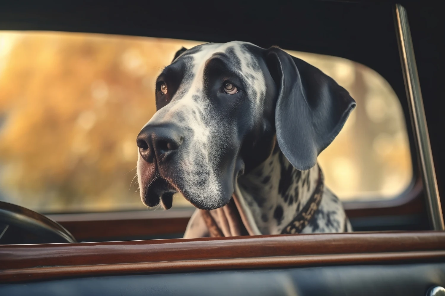 Toyota Prius Dog Safety Belt for Great Danes