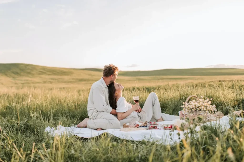 outdoors blanket