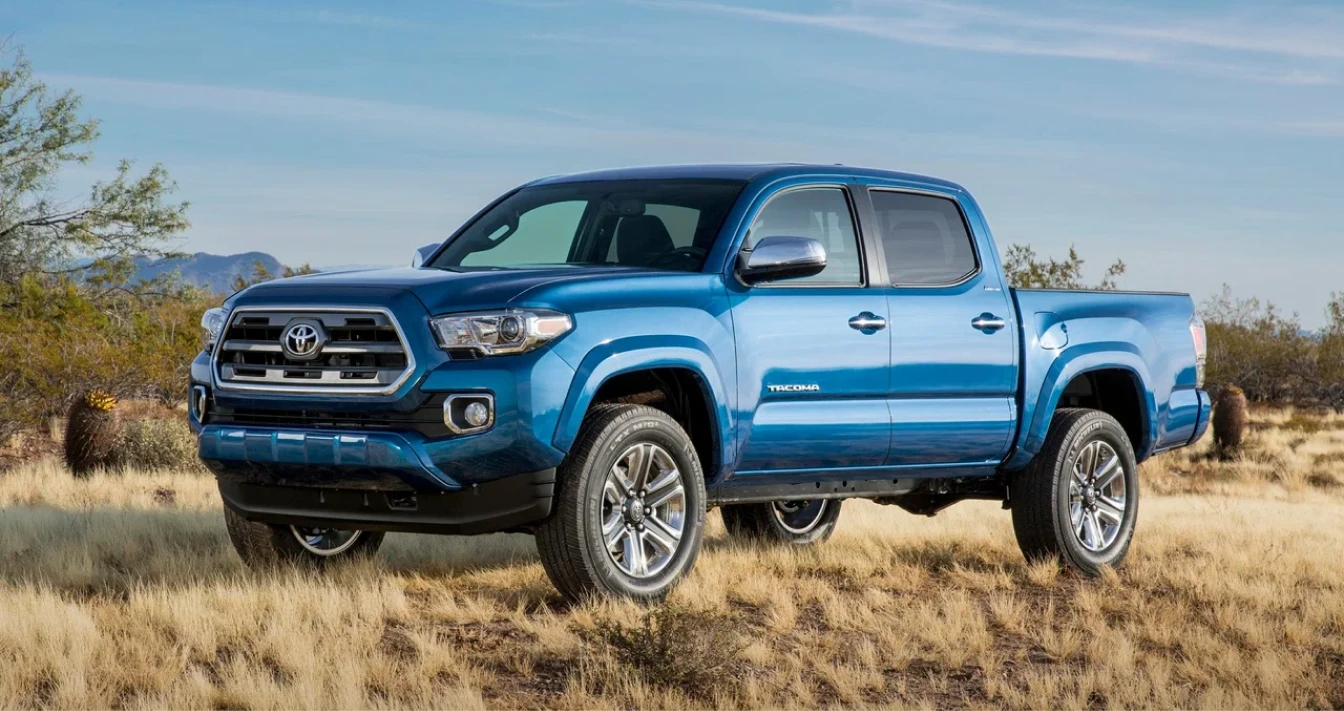 Toyota Tacoma car trash can