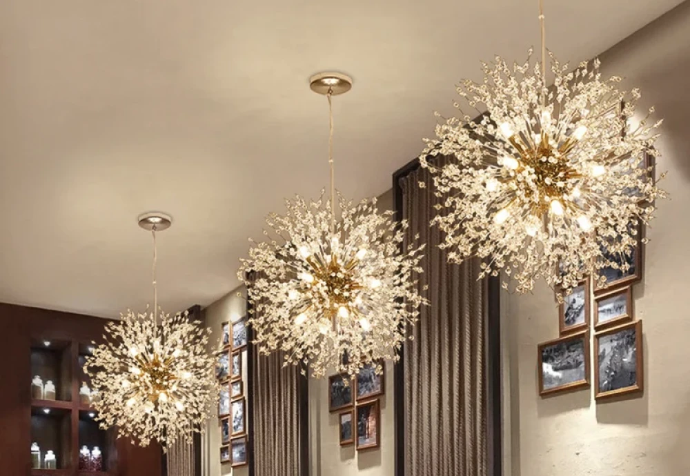 modern crystal chandeliers for dining room